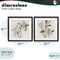 Stupell Industries Irises and Lilies Soft Beige 2pc Framed Print Under Glass Set, design by Lanie Loreth